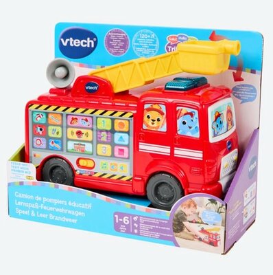 89496 Vtech Speel en leer Brandweerwagen   