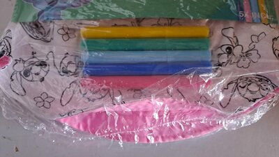 17004 Disney  Lilo & Stitch Color Your Own Buckethat 56cm omtrek Zonnehoedje