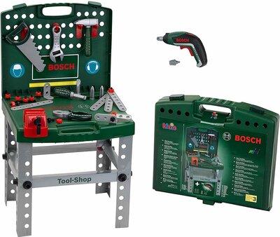 86761 Bosch Speelgoed Werkbank met Ixolino + Accessoires