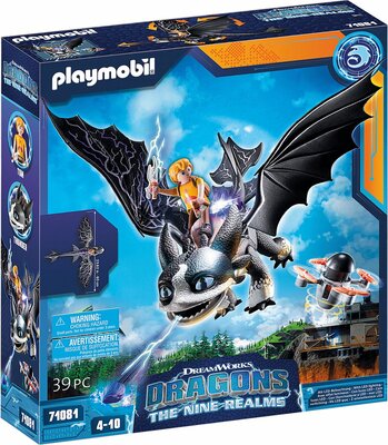 71081 PLAYMOBIL Dragons The Nine Realms - Thunder & Tom