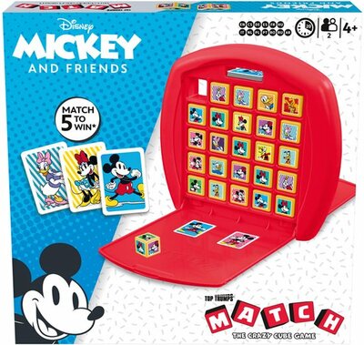 48170 Disney Mickey and Friends Bordspel Rood