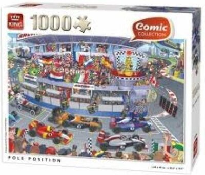 02155 KING Puzzel Comic Pole Position 1000 stukjes