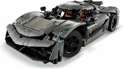 42173 LEGO Technic Koenigsegg Jesko Absolut grijze hypercar