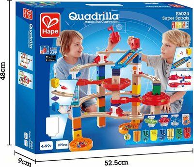 25189 Hape Houten Mega Knikkerbaan