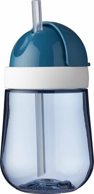 93270 Mepal Mio rietjesbeker 300 ml  Deep blue
