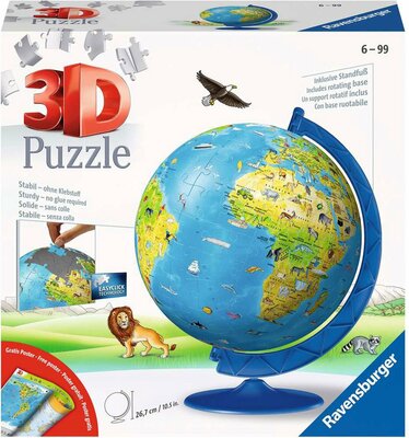 111602 Ravensburger 3D Puzzel De aarde 187 stukjes