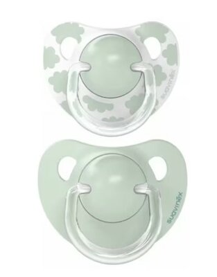 71537 Suavinex Anatomische Siliconen Fopspeen 0-6 M (2 stuks)