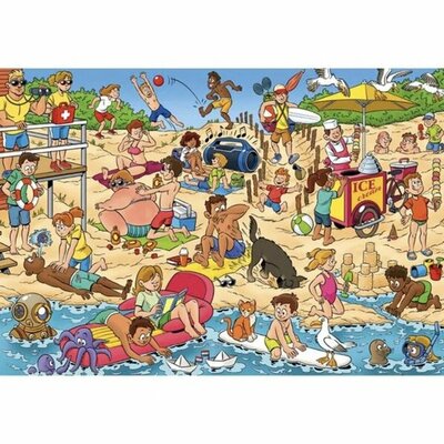 342989 Goliath Puzzel That's Life Junior Strand 240 stukjes