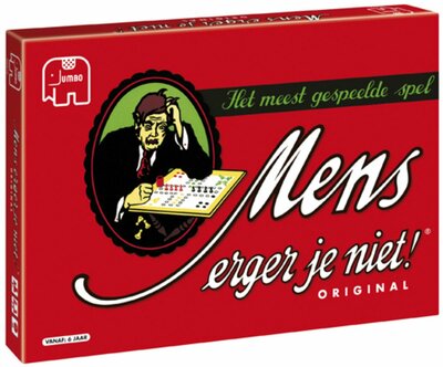 003725 Jumbo Bordspel Mens Erger Je Niet!