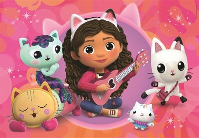 48025 Clementoni Gabby's Dollhouse Puzzel 2x20 Stukjes 