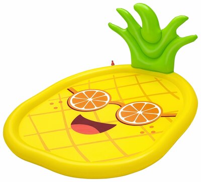29627 Bestway Watermat Ananas 1,96x1,65 m Rond