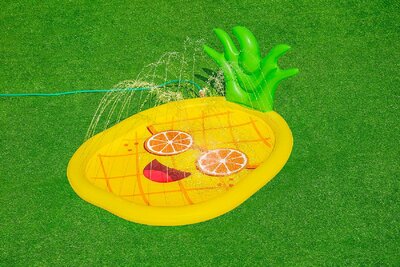 29627 Bestway Watermat Ananas 1,96x1,65 m Rond