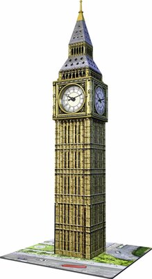 125869 Ravensburger 3D Puzzel Big Ben met klok 216 stukjes