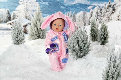 34190 34190 Baby Born Deluxe Skipak met Konijnenoren  43cm