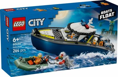 60456 LEGO City Achtervolging met Politieboot
