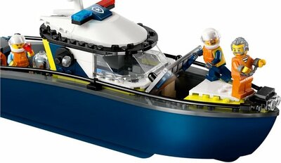 60456 LEGO City Achtervolging met Politieboot