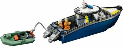 60456 LEGO City Achtervolging met Politieboot