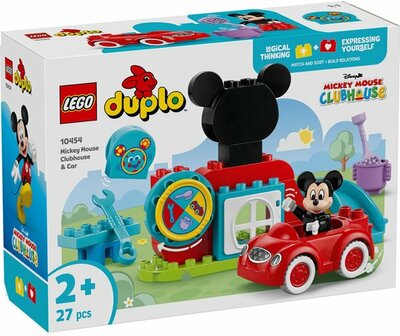 10454 LEGO DUPLO Disney Mickey Mouse Clubhuis en Auto