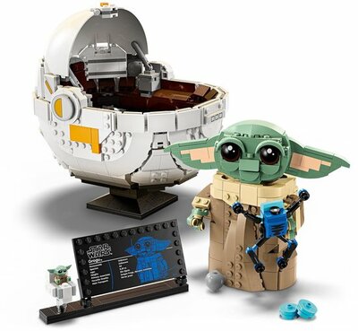 75403 LEGO Star Wars: The Mandalorian Grogu met zweefkinderwagen