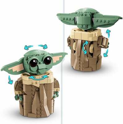 75403 LEGO Star Wars: The Mandalorian Grogu met zweefkinderwagen