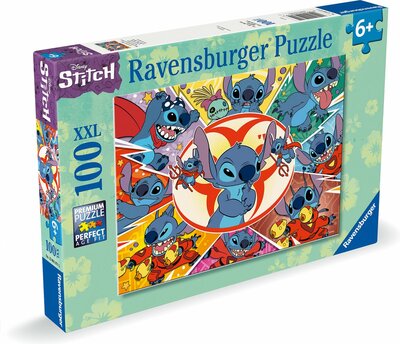010715 Ravensburger Puzzel Disney Stitch 100 XXL stukjes