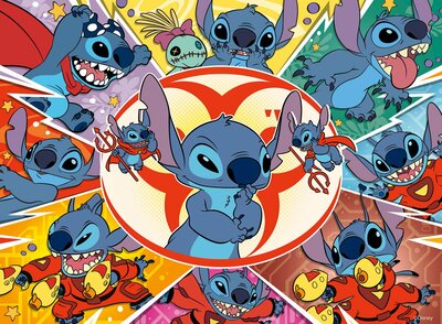 010715 Ravensburger Puzzel Disney Stitch 100 XXL stukjes