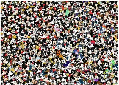 005292 Ravensburger Puzzel  Disney Micky Mouse Challenge 1000 stukjes