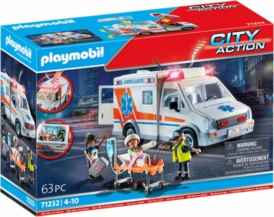 71232 PLAYMOBIL Action Heroes Ambulance