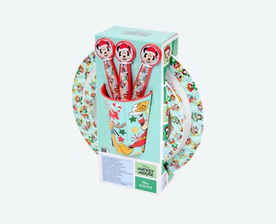 994091 Disney Mickey Mousse Ontbijtset 6-delig