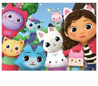 95991 Gabby's Dollhouse 4 in 1 Puzzel 12+16+20+24 stukjes