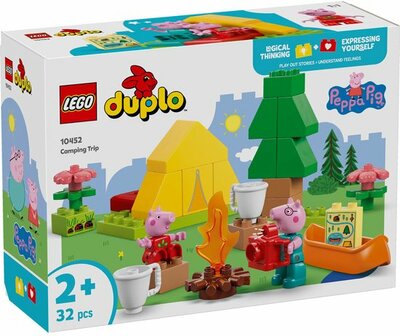 10452 LEGO DUPLO Peppa Big Kampeertrip