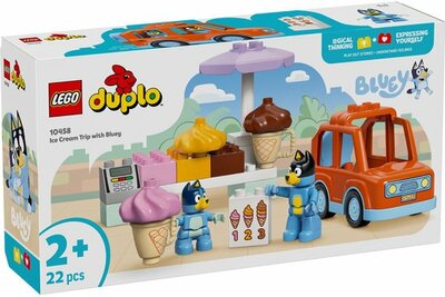 10458 LEGO DUPLO Bluey Een IJsje Halen met Bluey