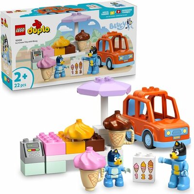 10458 LEGO DUPLO Bluey Een IJsje Halen met Bluey