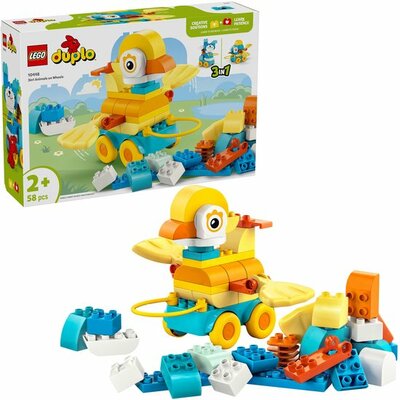 10448 LEGO DUPLO 3-in-1 Dieren op Wielen
