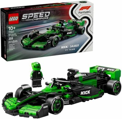 77247 LEGO Speed Champions KICK Sauber F1 Team C44 racewagen