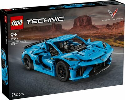 42217 LEGO Technic Chevrolet Corvette Stingray Blauw