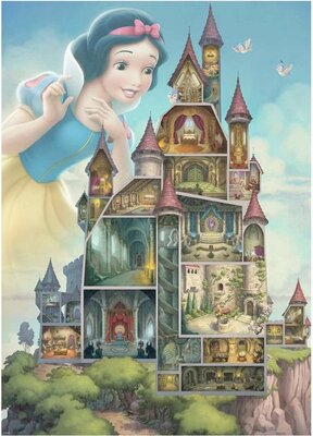 173297 Ravensburger Puzzel Sneeuwwitje Disney Kasteel 1 1000 stukjes