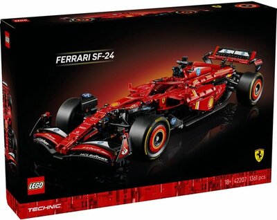 42207 LEGO Technic Ferrari SF-24 Formule 1 Racewagen