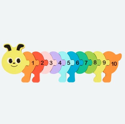 49527 Mini Matters Houten Telpuzzel Rups