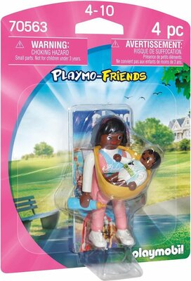 70563 PLAYMOBIL Playmo-Friends Mama met draagzak