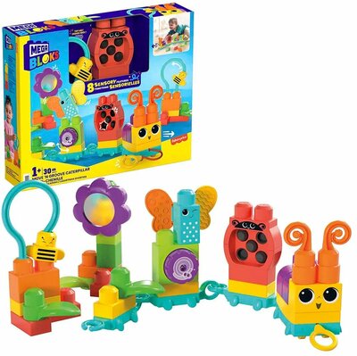 05014 MEGA Bloks Beweeg en swing rups - 30 blokken