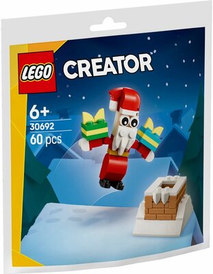 30692 LEGO Creator De kerstman in de schoorsteen (paperbag)