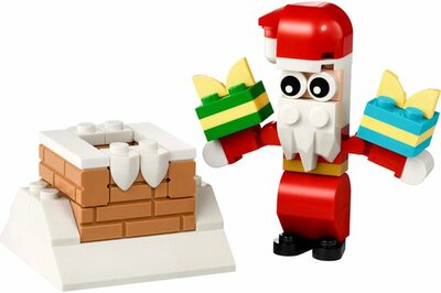 30692 LEGO Creator De kerstman in de schoorsteen (paperbag)