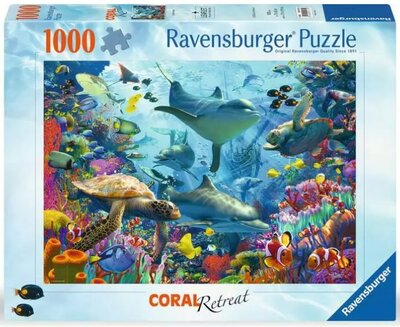 11729 Ravensburger Puzzel Coral Retreat 1000 stukjes