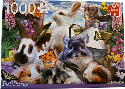 05171 Jumbo Puzzel Pet Party 1000 stukjes