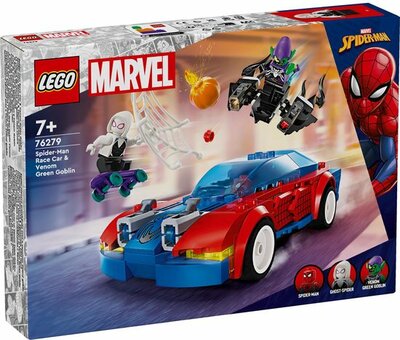 76279 LEGO Marvel Spider-Man racewagen en Venom Green Goblin