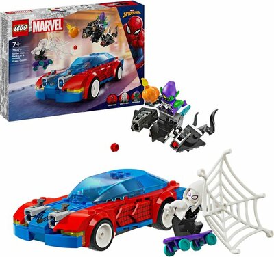 76279 LEGO Marvel Spider-Man racewagen en Venom Green Goblin