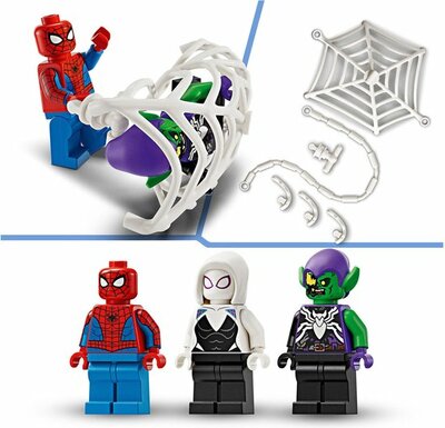 76279 LEGO Marvel Spider-Man racewagen en Venom Green Goblin