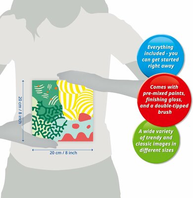 236374 Ravensburger CreArt Organic Vibes Schilderen op nummer voor volwassenen