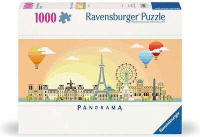 004486 Ravensburger Panorama Puzzel Parijs 1000 stukjes